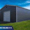 20' x 25' x 10' Metal Garage
