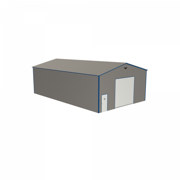 30x50x14 Metal Garage